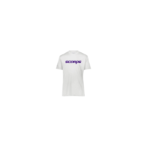 Mens SS Dri Fit - Scorps - White